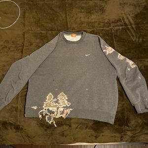 Vintage Nike Crewneck Bleached/Distressed